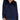 Liverpool Long Sleep Quarter Zip - Deep Navy Front View