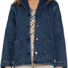 Liverpool Notch Collar Quilted Jacket - Redlands Front View