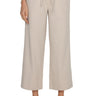 LVP Pull On Tie Waist Wide Leg - Dusty Tan Front View