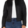 Liverpool Biker Jacket - Black Front View Open