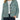 Liverpool Button Front Shacket - Ocean Boucle Front view