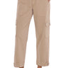 Liverpool Cargo Crop Pants - Biscuit Tan Front View