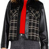 Liverpool Casual Jacket - Black Oatmeal Windowpane Front View