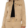 Liverpool Classic Jean Jacket - Hayseed Tan Front View