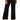 Liverpool Corduroy Crop Wide Leg - Onyx Front View