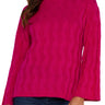 Liverpool Long Sleeve Boat Neck Sweater - Bright Star Ruby Front View