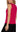 Liverpool Sleeveless Boat Neck Rib Top - Star Ruby  Back View